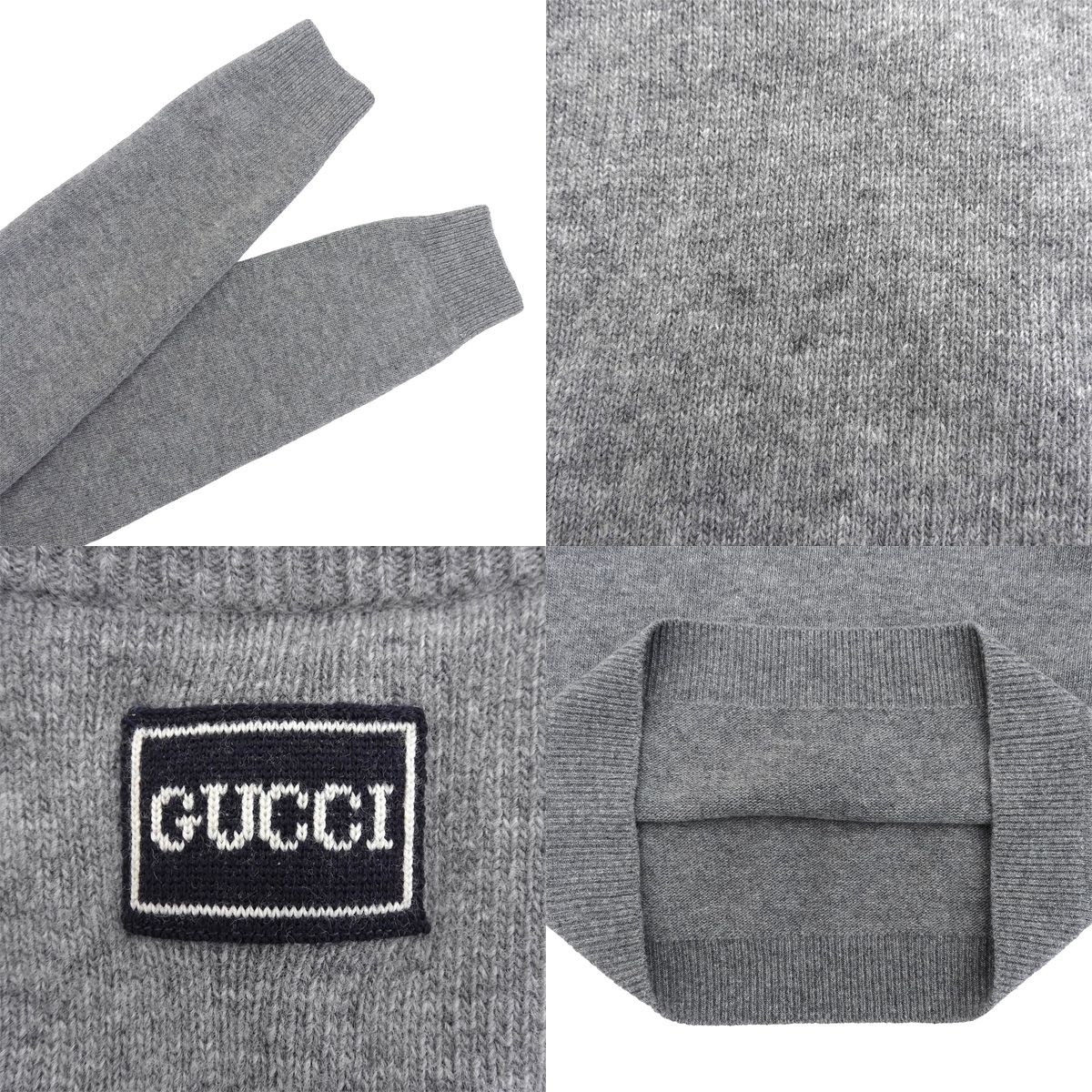 GUCCI(グッチ) Vネックニット ニット/セーター アパレル ファッション