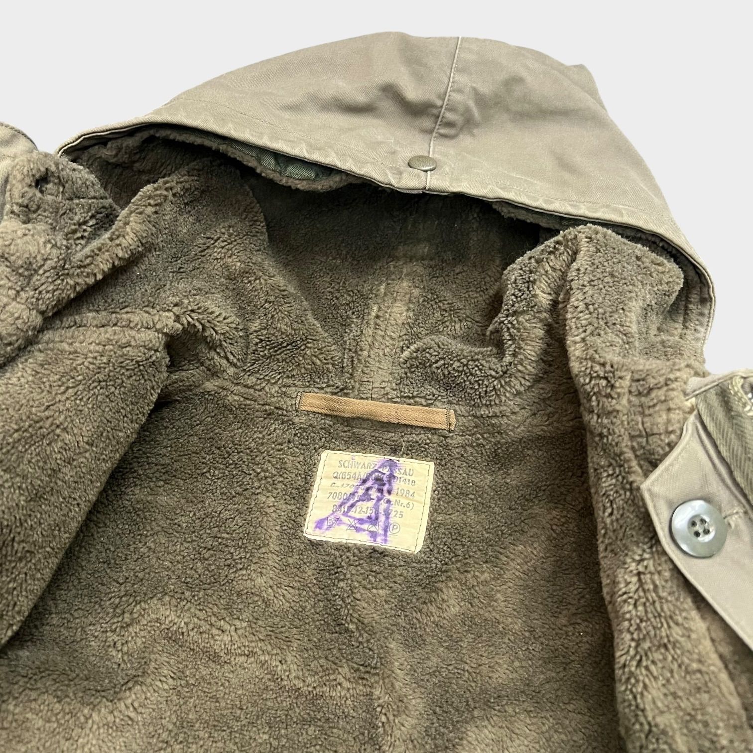 Schwarz Passau 80s ドイツ軍 フィールドジャケット フィールド 