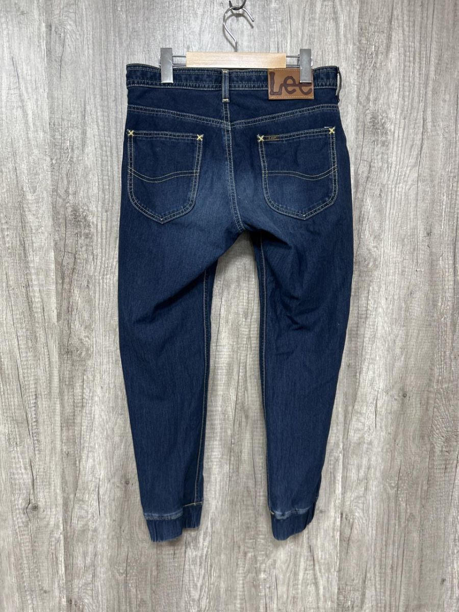 Lee リー デニムジョガーパンツ ユニセックス クロップド デニムパンツ