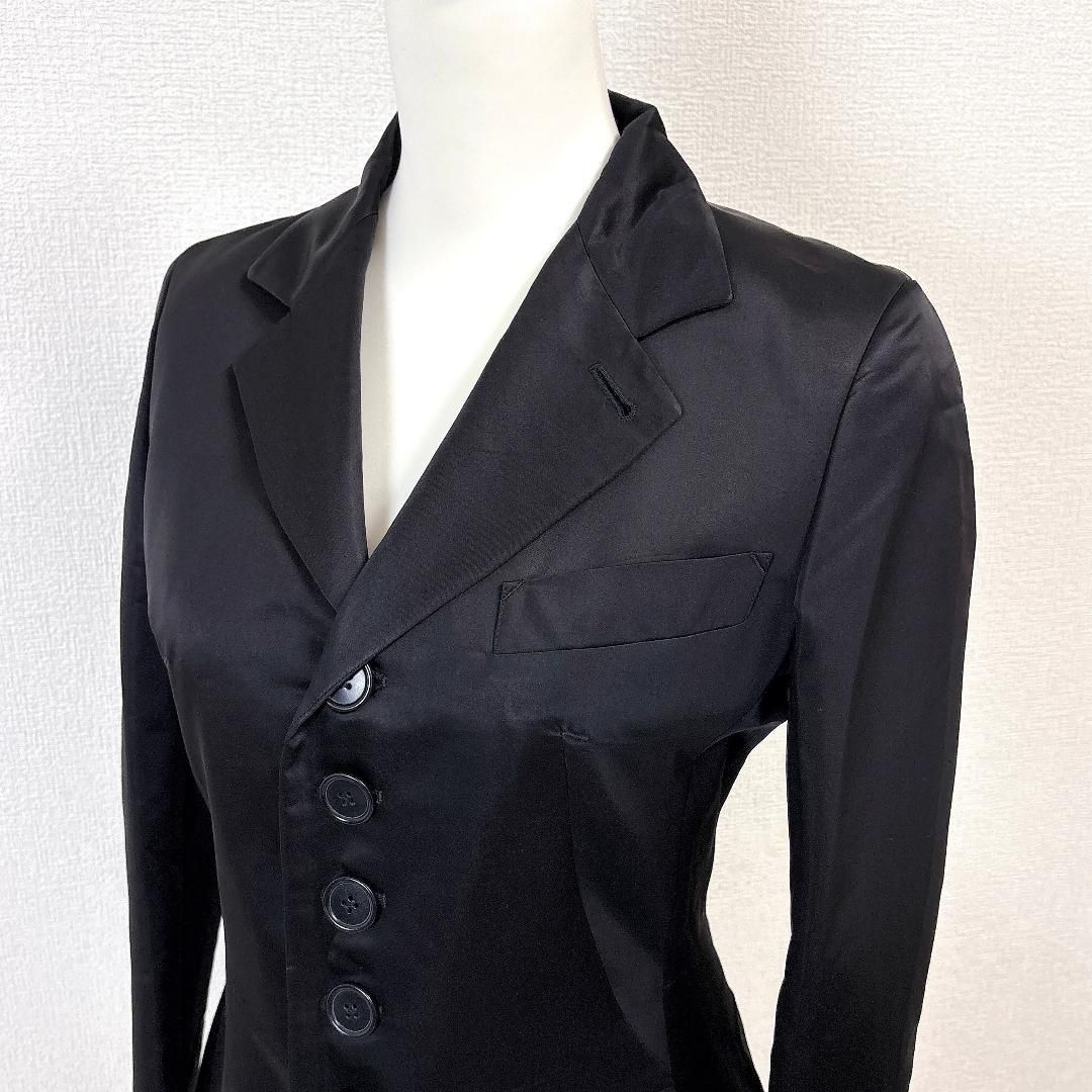 美品】 DIRK BIKKEMBERGS テーラードジャケット 40 ブラック - メルカリ