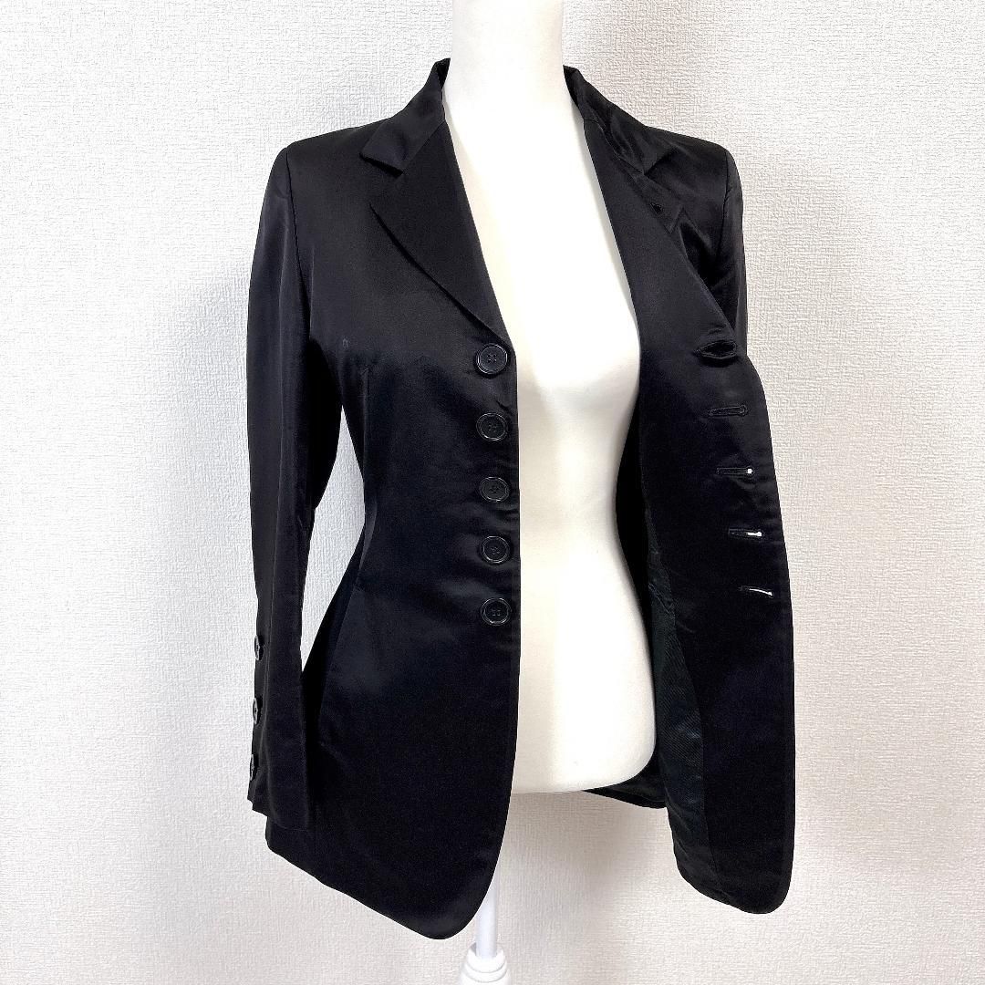 美品】 DIRK BIKKEMBERGS テーラードジャケット 40 ブラック - メルカリ