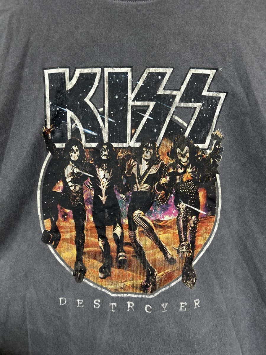 retocks レトックス プリント KISS DESTROYER 地獄の軍団 Tシャツ