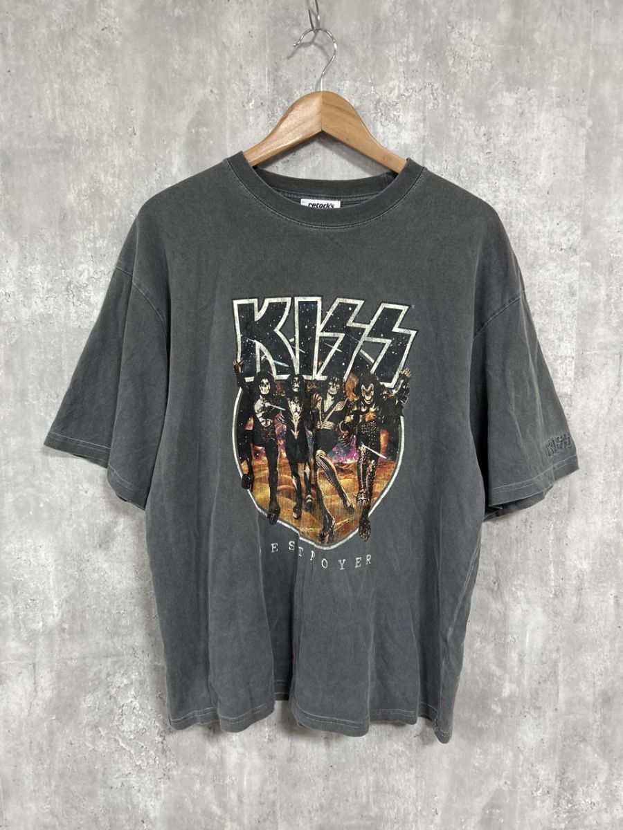 retocks レトックス プリント KISS DESTROYER 地獄の軍団 Tシャツ