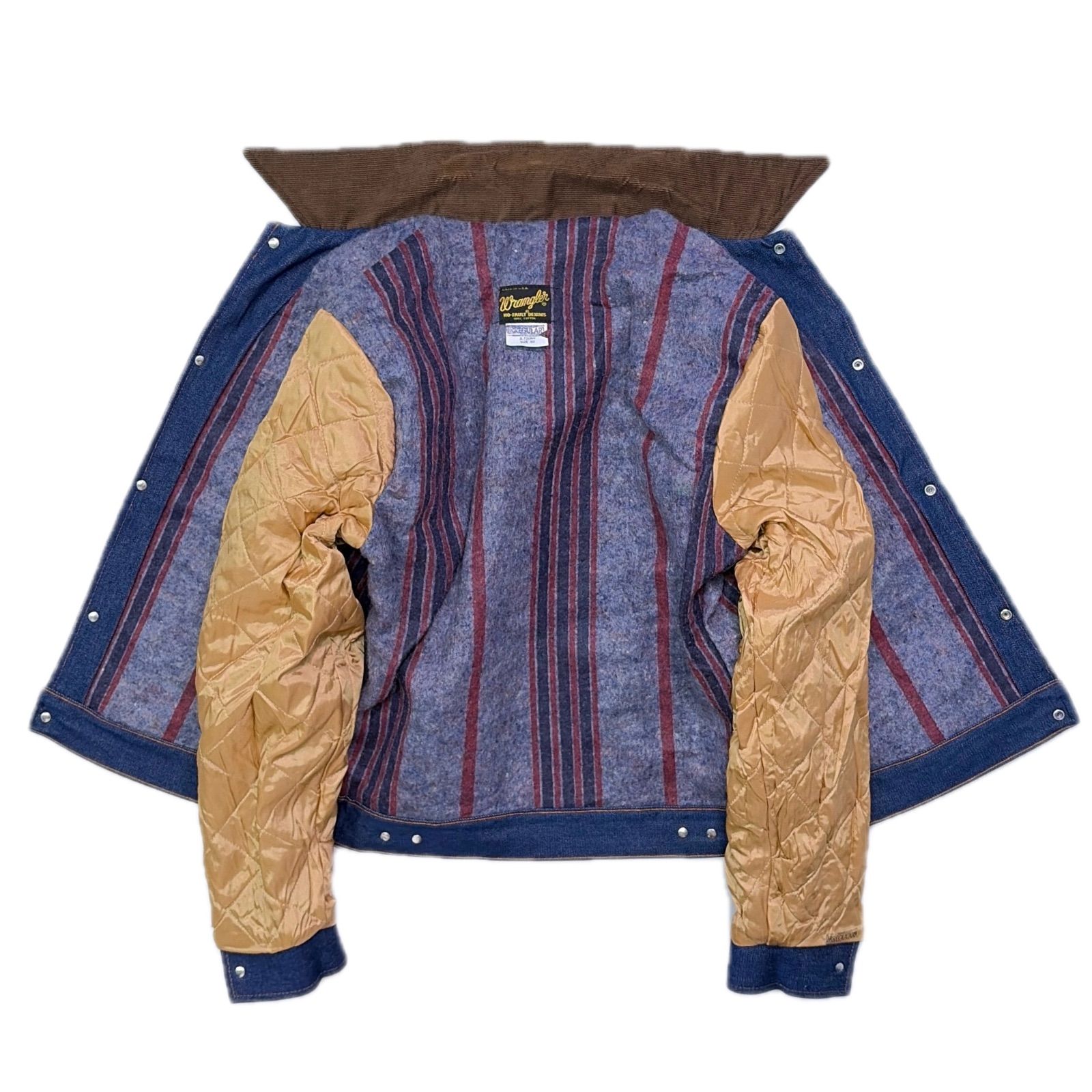 デッドストック 80s ラングラー JL720NV デニム ジャケット Gジャン