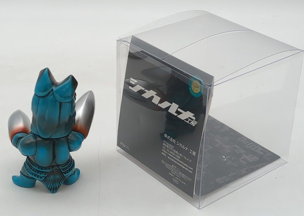 シカルナ工房 CUBEシリーズ バルタン星人 青成型/黒/銀/茶 - メルカリ