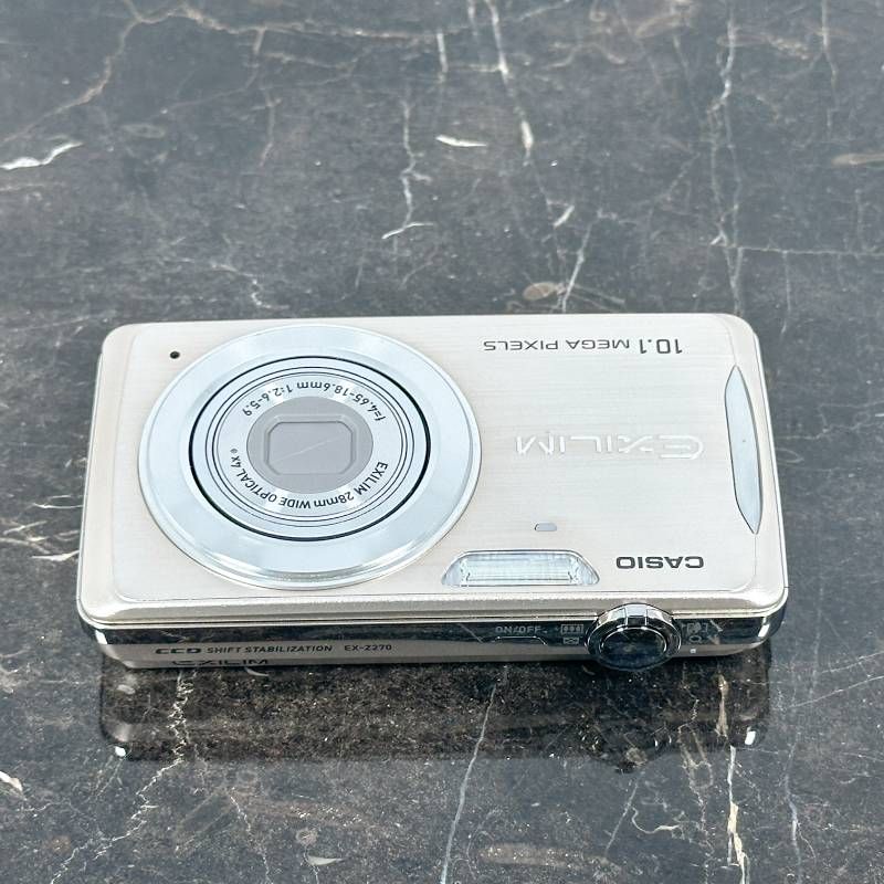 美品】CASIO EXILIM EX-Z270 ゴールド コンパクトデジタルカメラ 1010