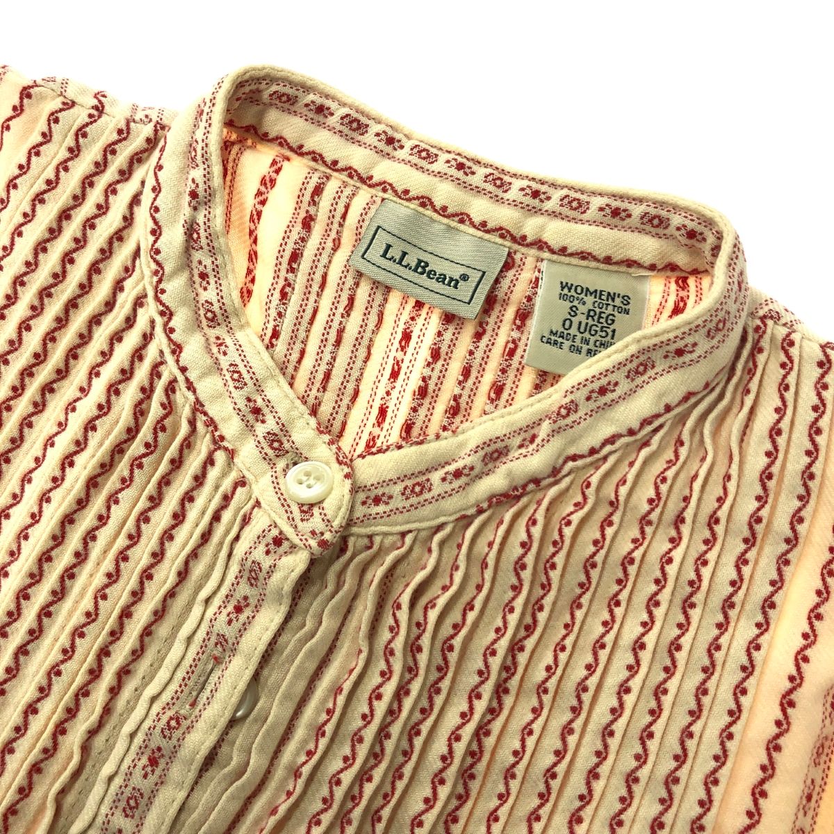 L.L.Bean エルエルビーン チロリアンワンピース サイズ:S-REG バンド  