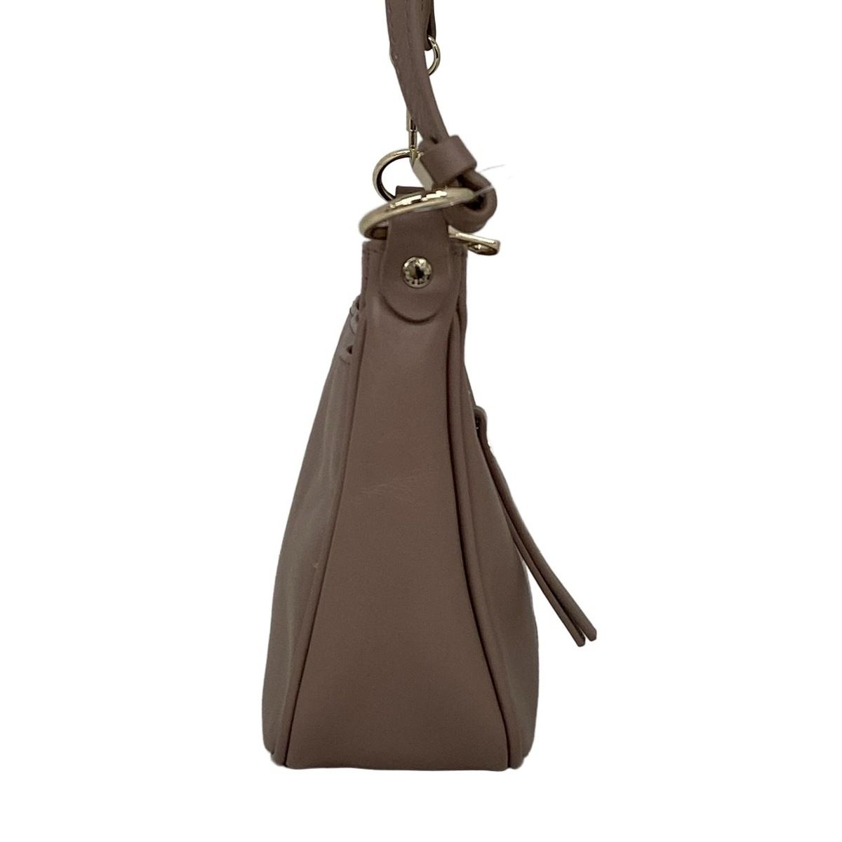 russet(ラシット) ショルダーバッグ美品 - ピンクベージュ レザー 