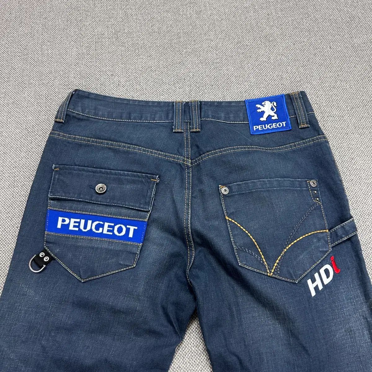 le coq sportif プーさん レイシング デニムパンツ(L)