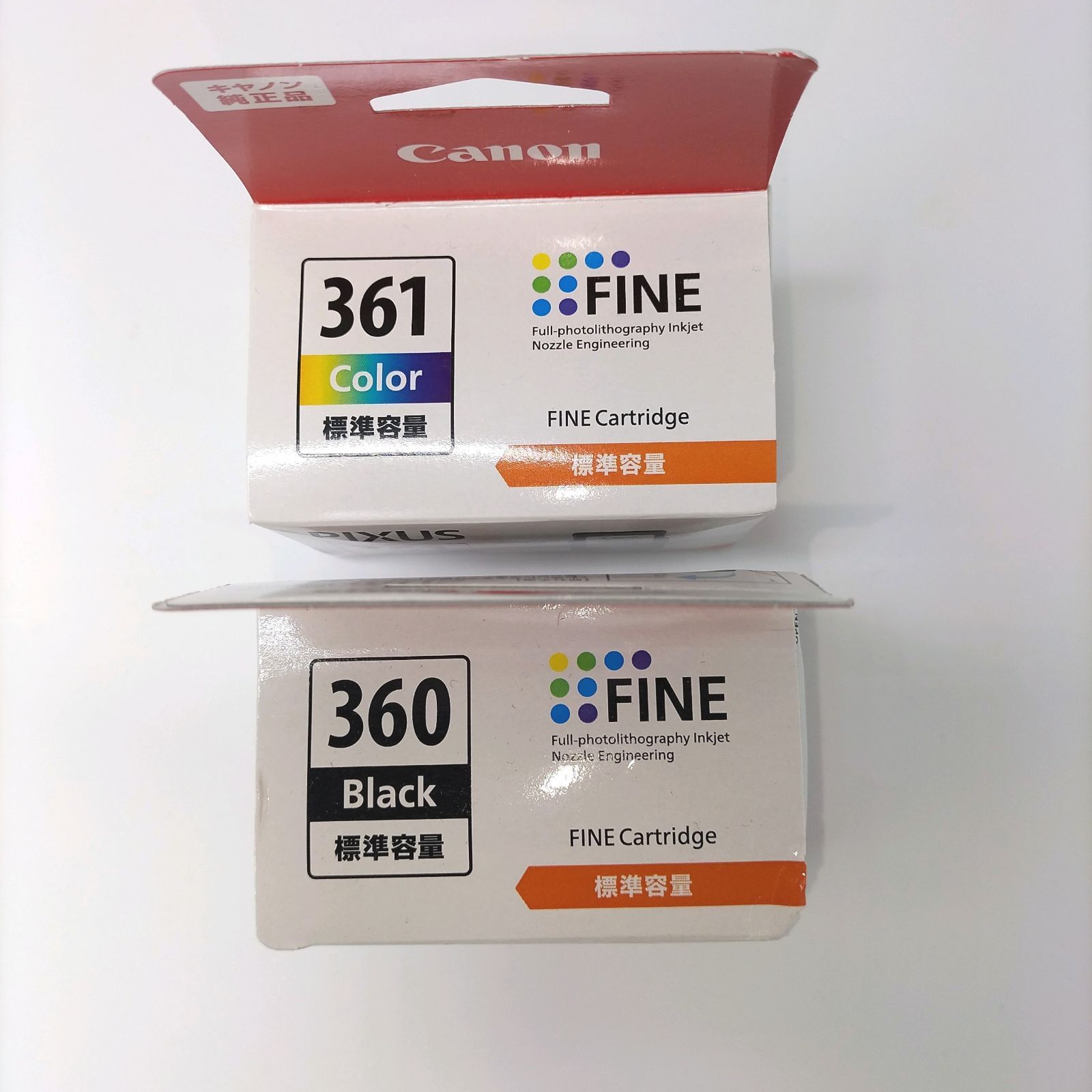 Canon 純正インク BC-360 ブラック＋BC-361 カラー 新品未使用品