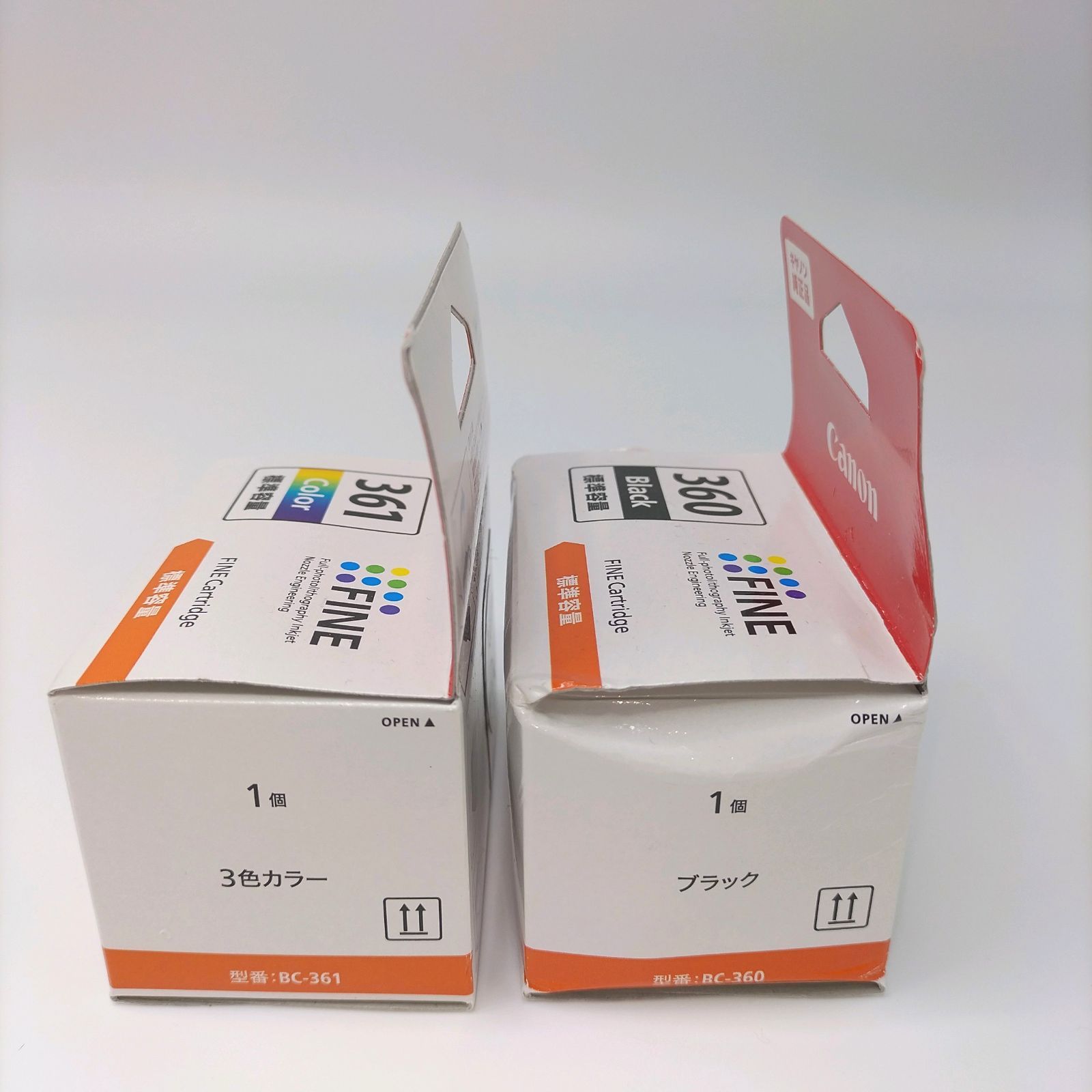 Canon 純正インク BC-360 ブラック＋BC-361 カラー 新品未使用品