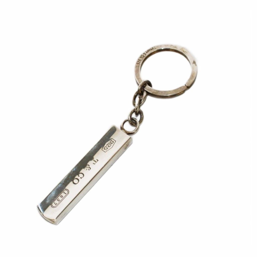 ティファニー TIFFANY & CO. 1837 キーホルダー キーリング 925