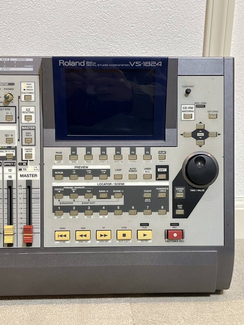 Roland VS-1824 マルチトラックレコーダー Roland VS-1824CD マルチトラックレコーダー ローランド 説明書付 電源