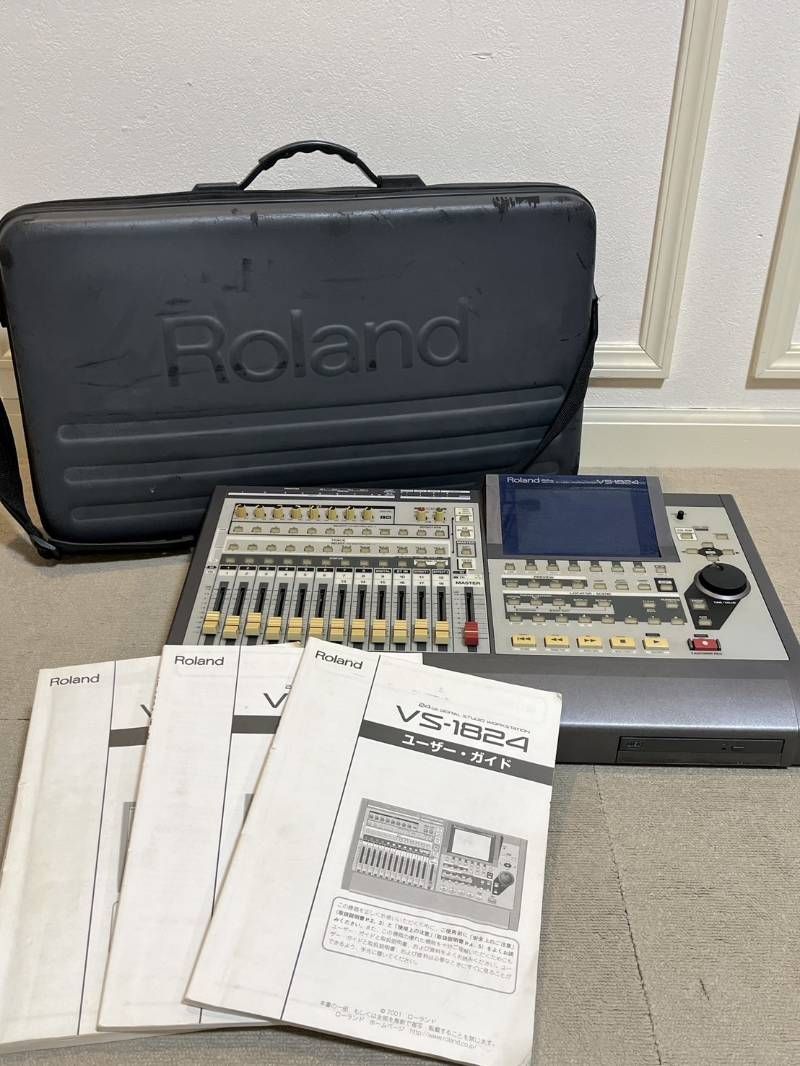 Roland VS-1824 CD マルチトラックレコーダー Roland VS-1824CD マルチトラックレコーダー ローランド 説明書付 電源