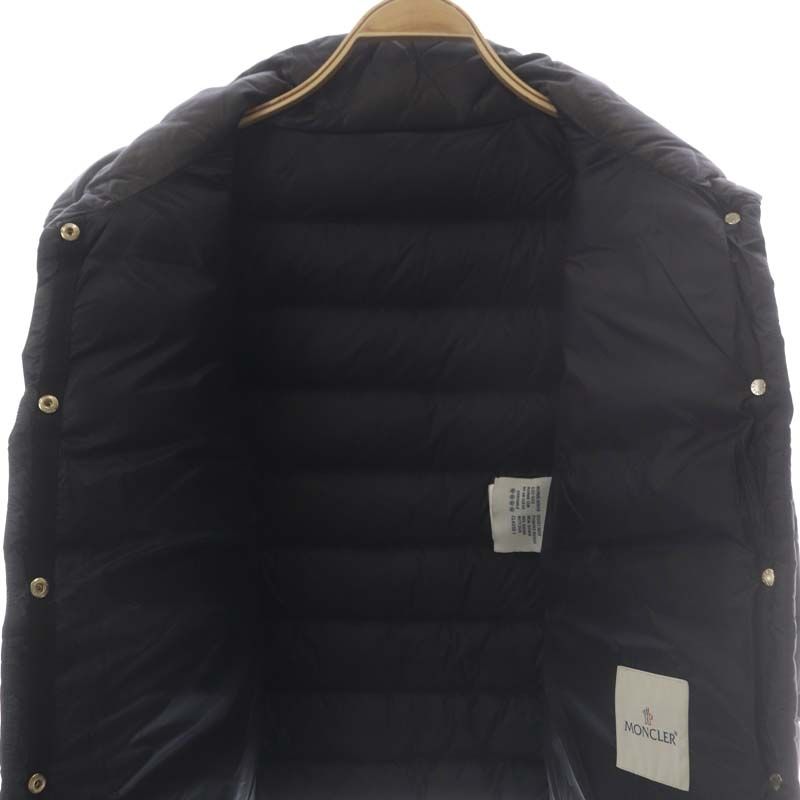 モンクレール MONCLER PLESY レザー ダウンジャケット アウター 羊革