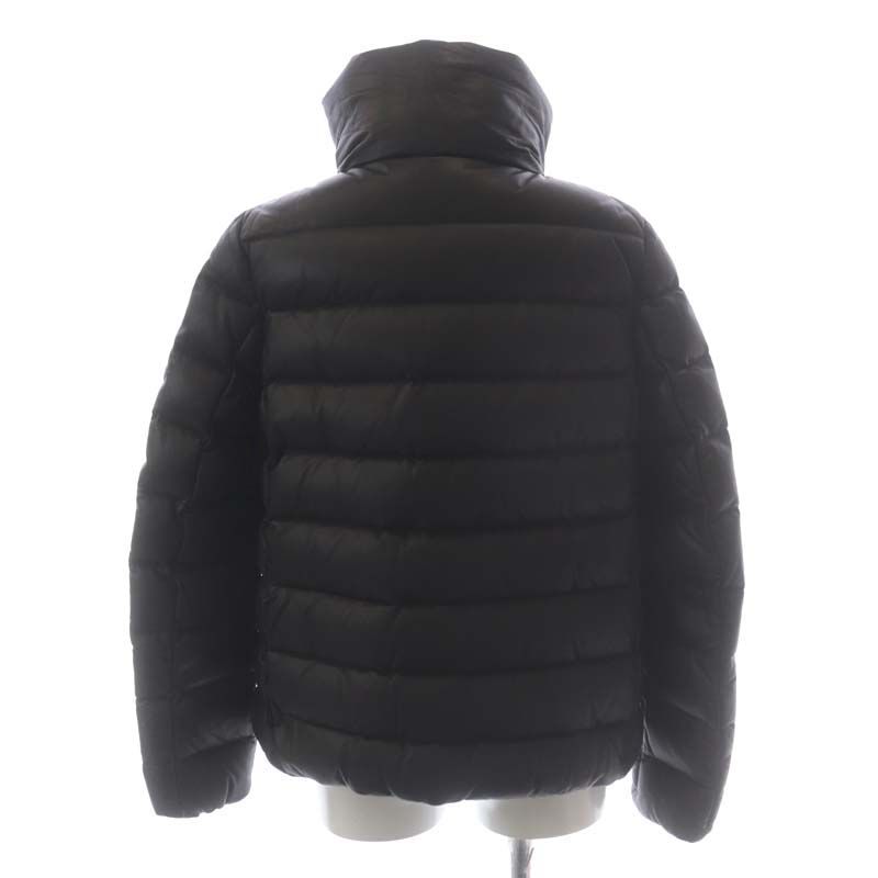 モンクレール MONCLER PLESY レザー ダウンジャケット アウター 羊革