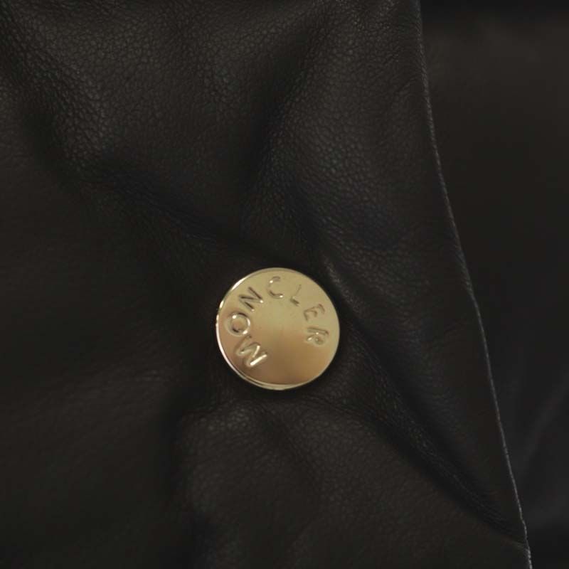 モンクレール MONCLER PLESY レザー ダウンジャケット アウター 羊革