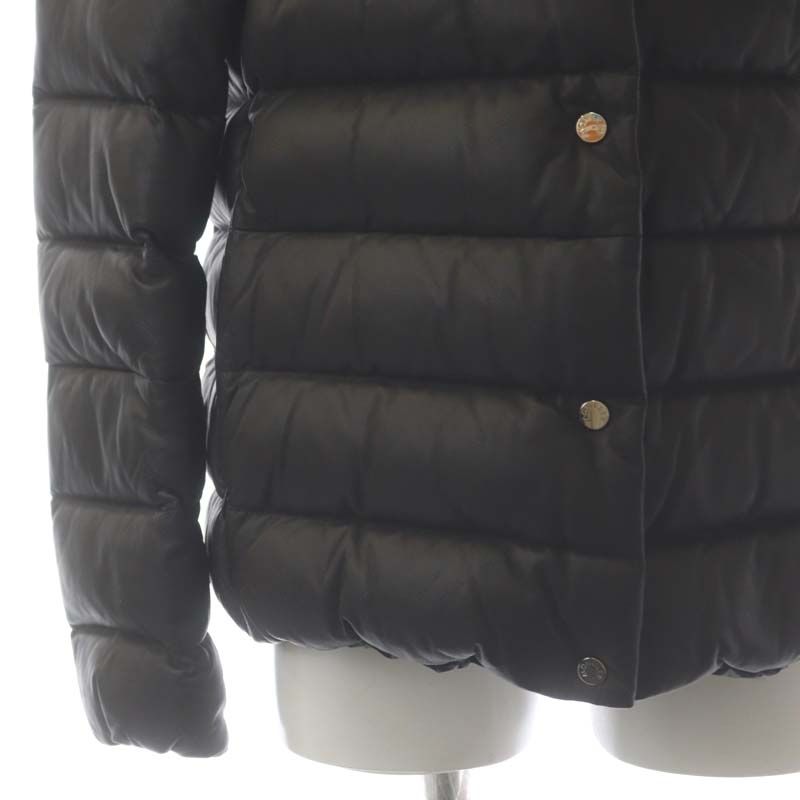 モンクレール MONCLER PLESY レザー ダウンジャケット アウター 羊革