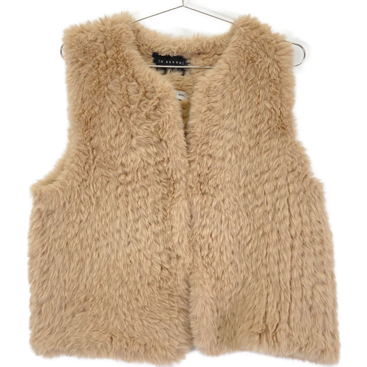 Ron Herman ロンハーマン 【×H BRAND】3410400237 ﾌﾞﾗｳﾝ ﾌｪｲｸﾌｧｰﾍﾞｽﾄ S