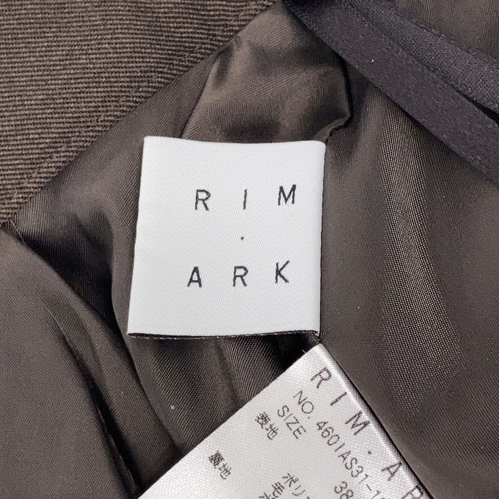 RIM.ARK リムアーク 25年 4601AS31-1811 ﾌﾞﾗｳﾝ ﾀｯｸﾄﾞﾚｽﾊﾟﾝﾂ 38 - メルカリ 