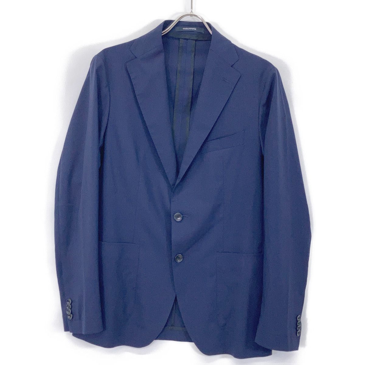 『新品未使用』タリアトーレ　セットアップ　ネイビー　サイズ48 スーツ TAGLIATORE タリアトーレ P-NEWMAN ﾈｲﾋﾞｰ ｾｯﾄｱｯﾌﾟ 48 - メルカリ