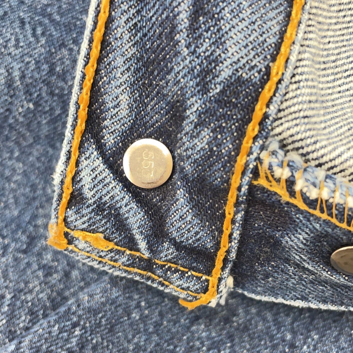 LEVI'S リーバイス 00's USA製 ボタン裏553 501 ボタンフライ デニム
