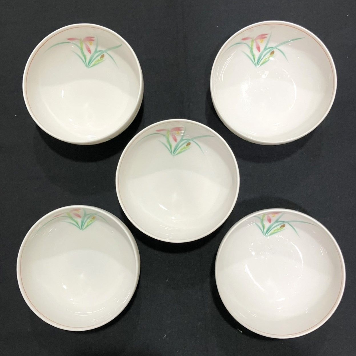 KORANSHA 香蘭社 皿 オーキッドレース 小鉢 金彩 5客 - メルカリ