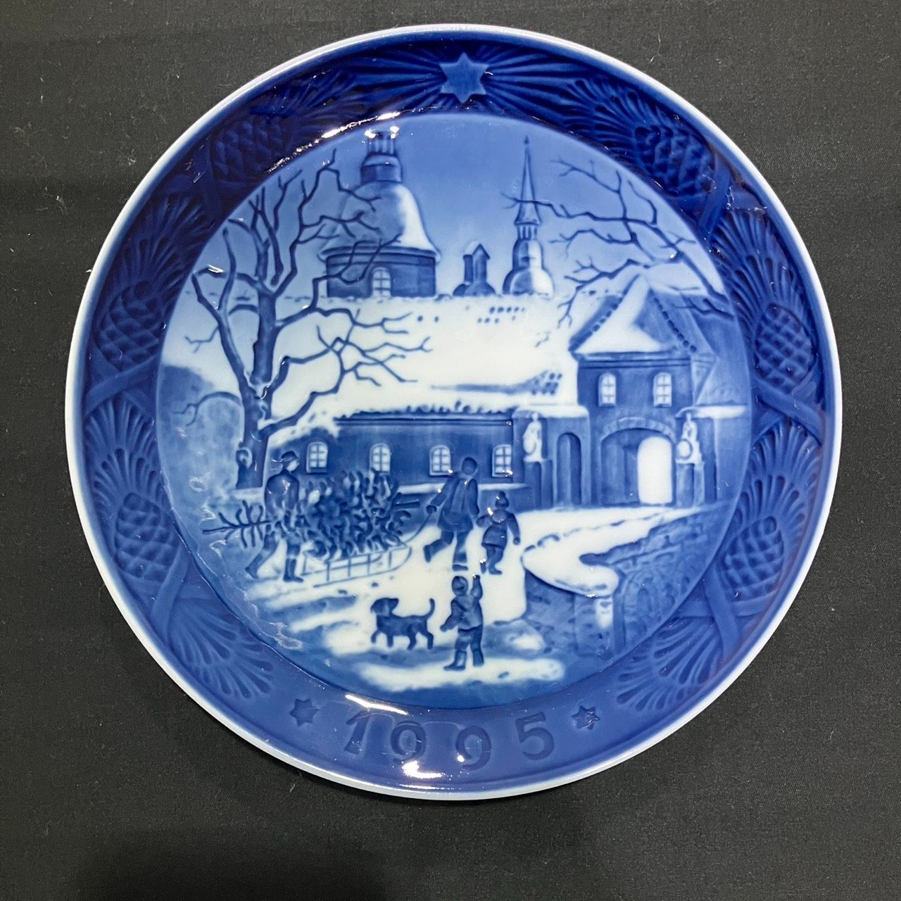 Royal Copenhagen ロイヤルコペンハーゲン 皿 イヤープレート 1995年