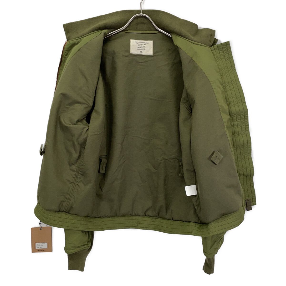 HOUSTON ヒューストン 55090 ｶｰｷ OD ｵﾘｰﾌﾞﾄﾞﾗﾌﾞ G-8ﾌﾗｲﾄｼﾞｬｹｯﾄ 2nd 44L