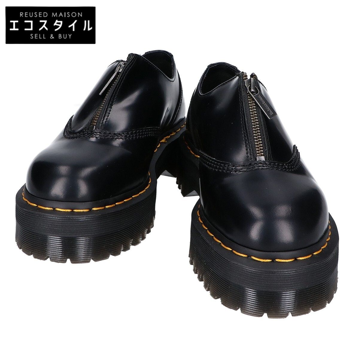 Dr.Martens ドクターマーチン 25451001 1461 QUAD RETRO レザー ジップ