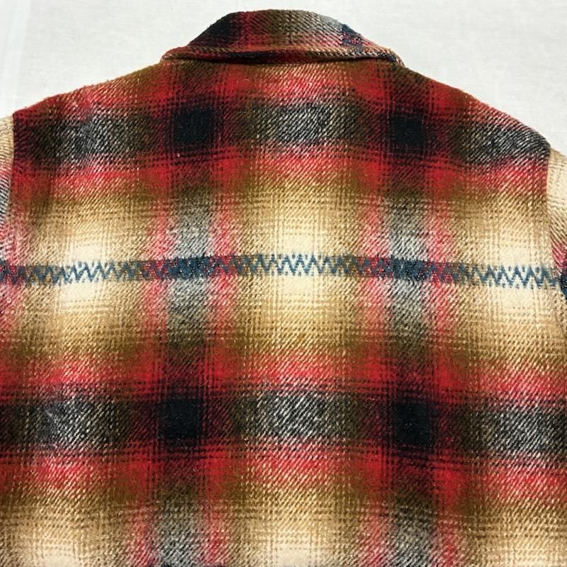 70s〜80s melton CPOジップジャケット メルトン 70s 80s USA製 ウール CPO ジップアップ ジャケット メンズ L