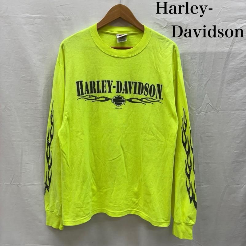 ハーレーダビッドソン 00s JERZEES フレイム ファイヤーパータン