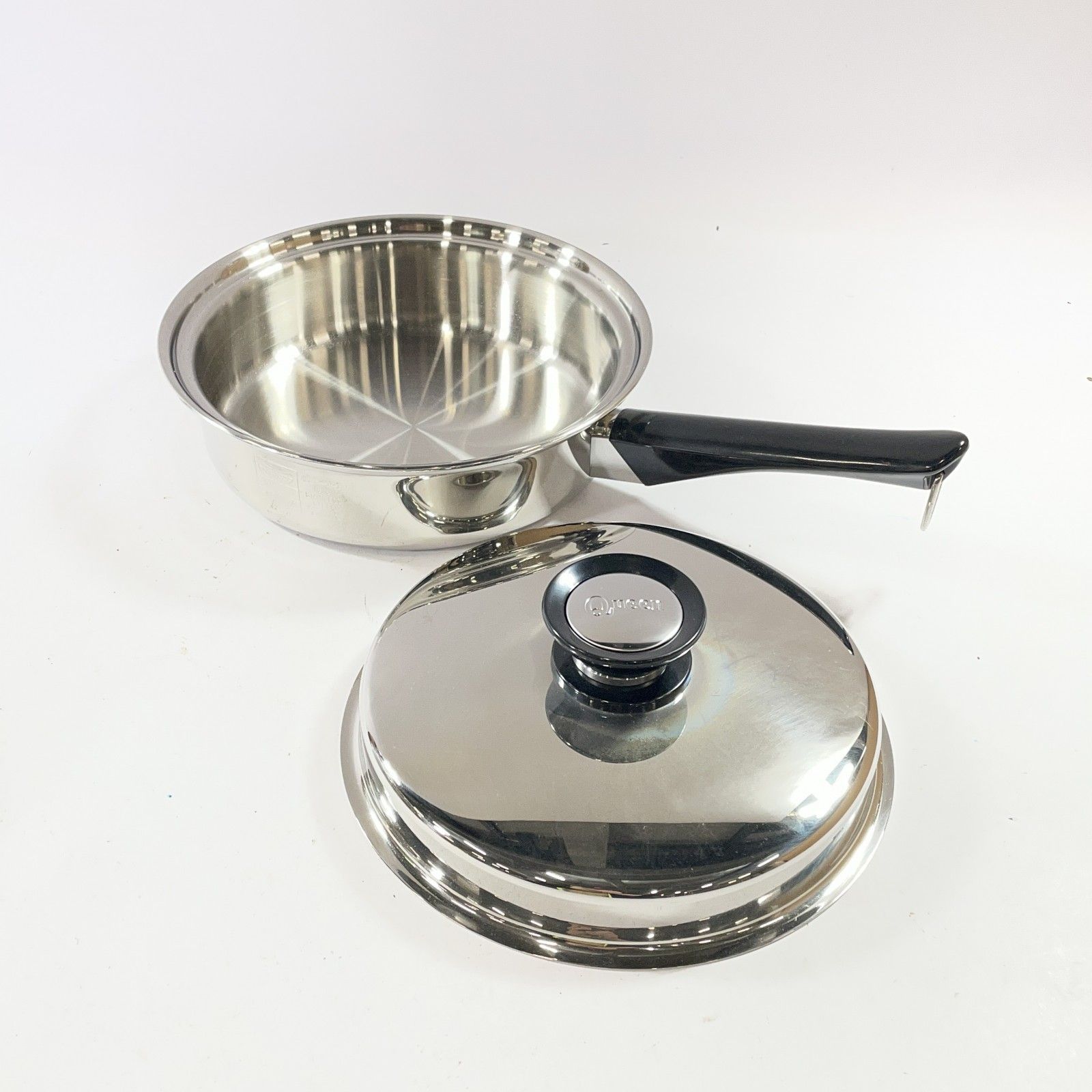 ☆ Amway アムウェイ Queen クイーン ステンレス製 片手鍋 蓋付き 2個