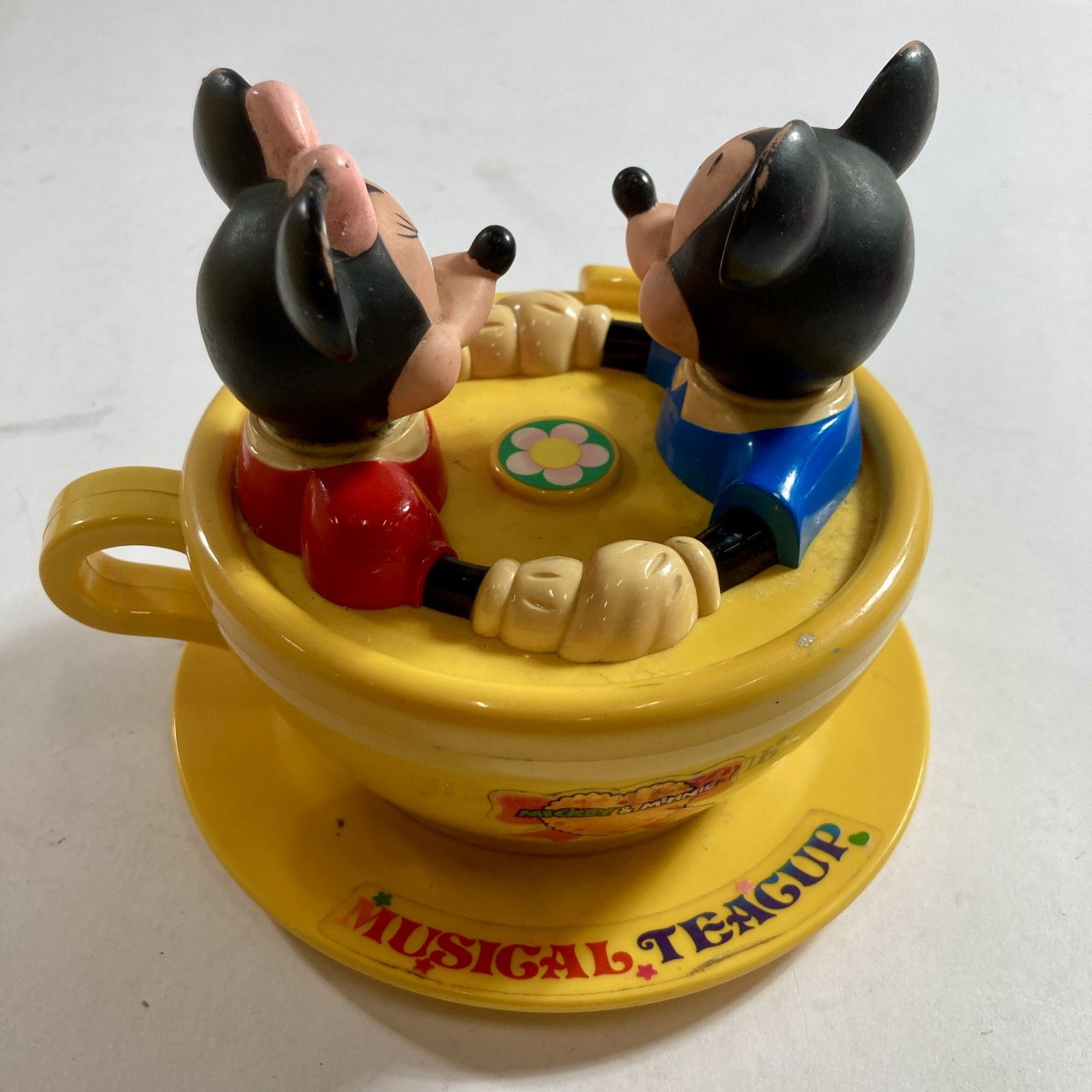 ☆ 希少 Disney ミッキー＆ミニー MUSICAL TEACUP ティーカップ レトロ