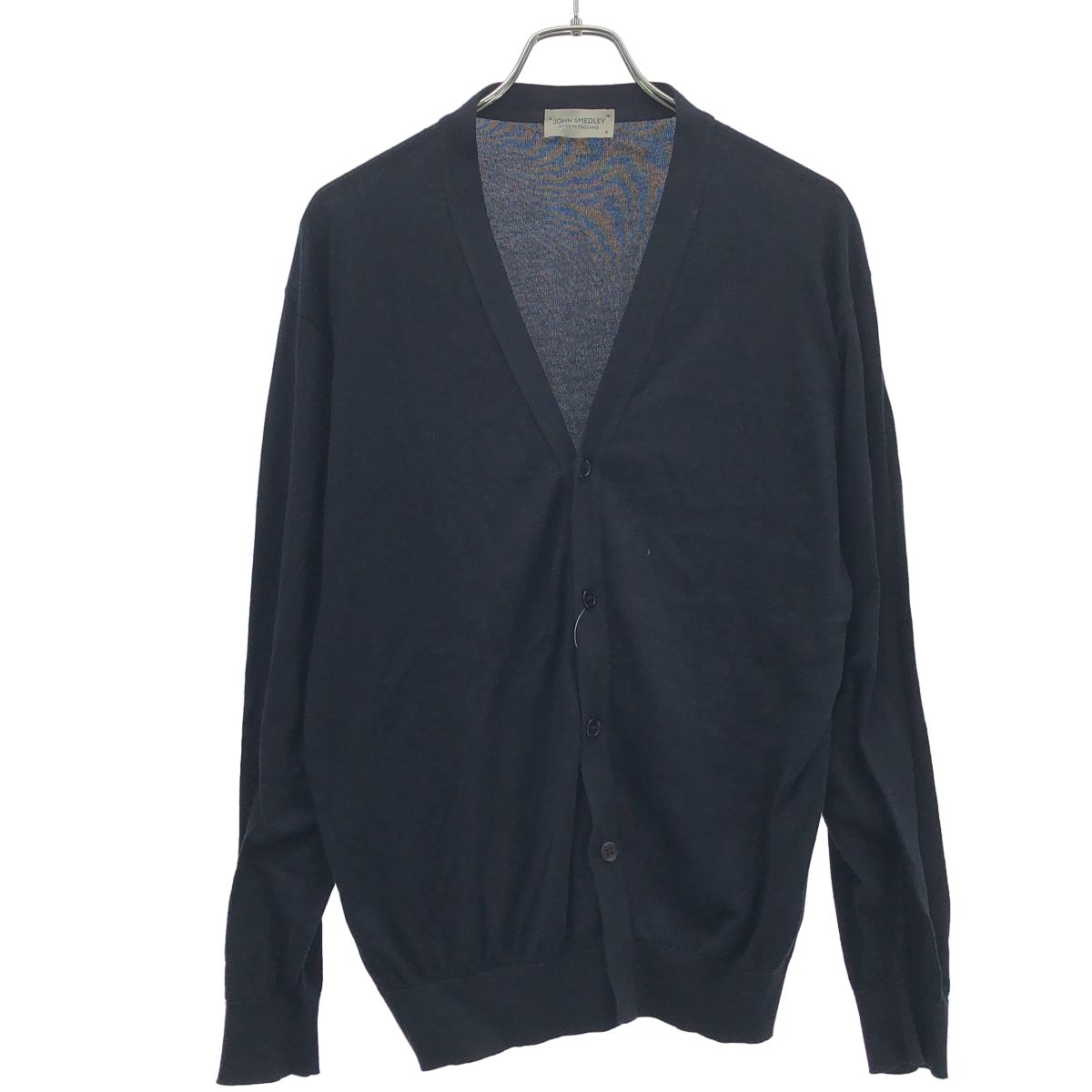 JOHN SMEDLEY ジョンスメドレー コットンハイゲージニットカーディガン 