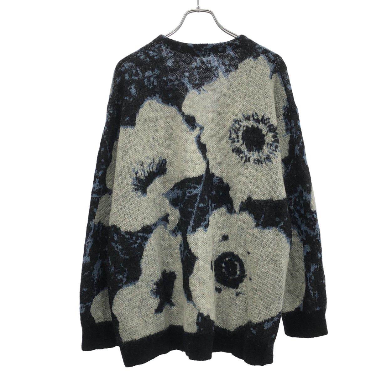 LAD MUSICIAN ラッドミュージシャン 19AW MOHAIR KNIT CARDIGAN FLOWER