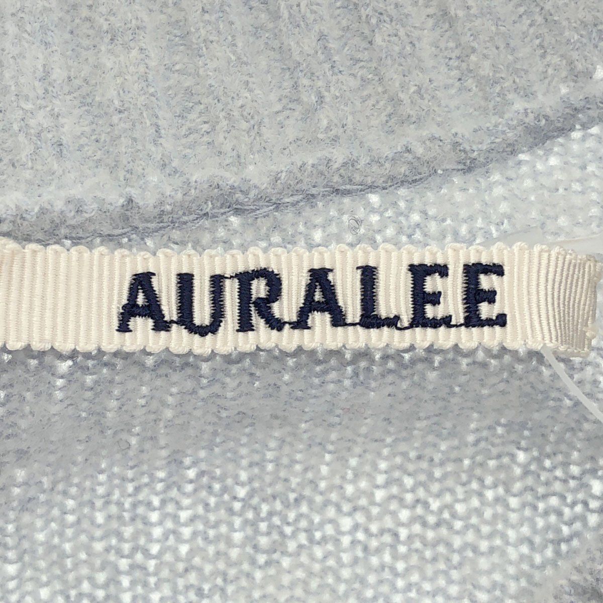 AURALEE オーラリー 23AW BRUSHED RASCHEL MOLE KNIT P/O ニット  