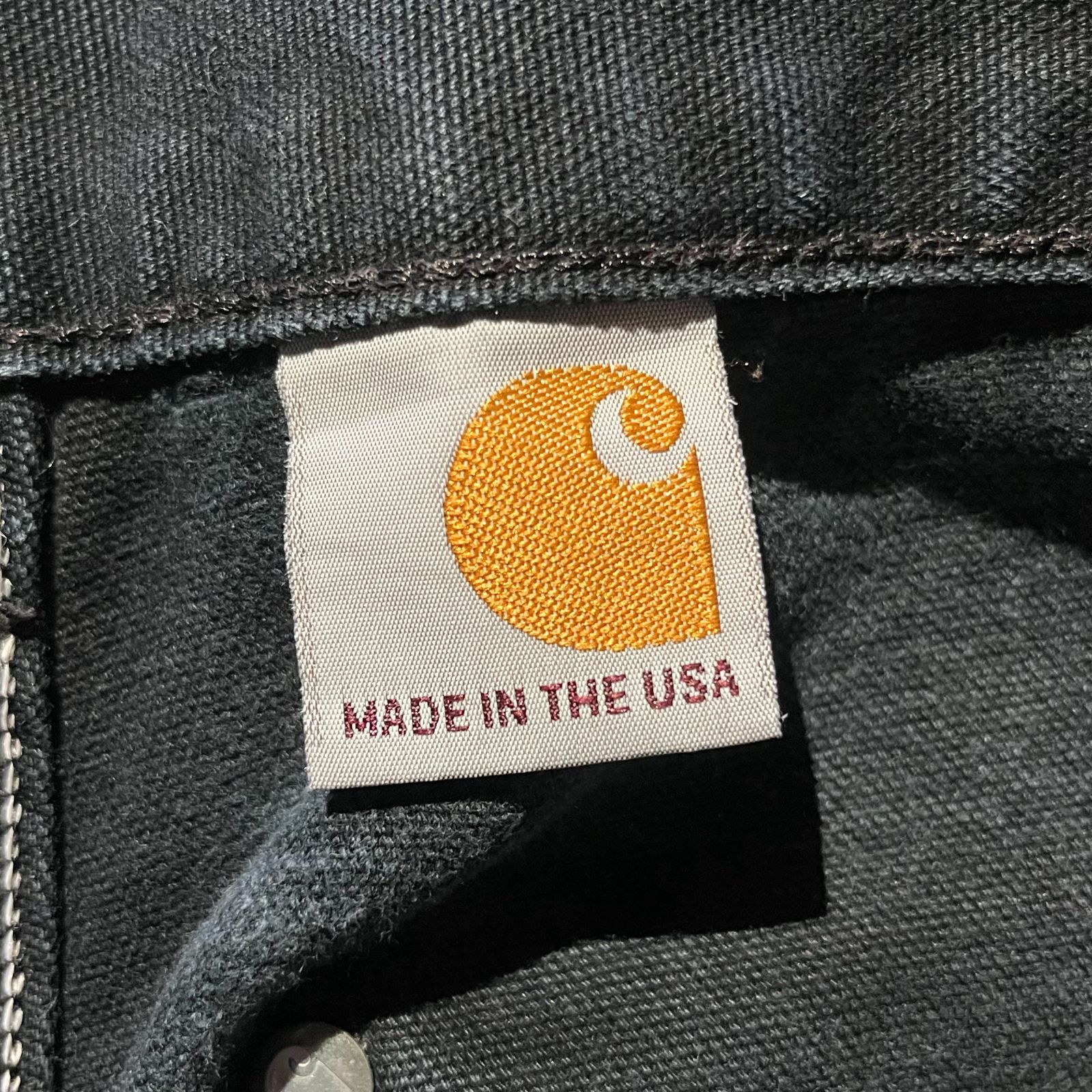 carhartt USA製 ダブルニーペインターパンツ ブラック W31 カーハート 