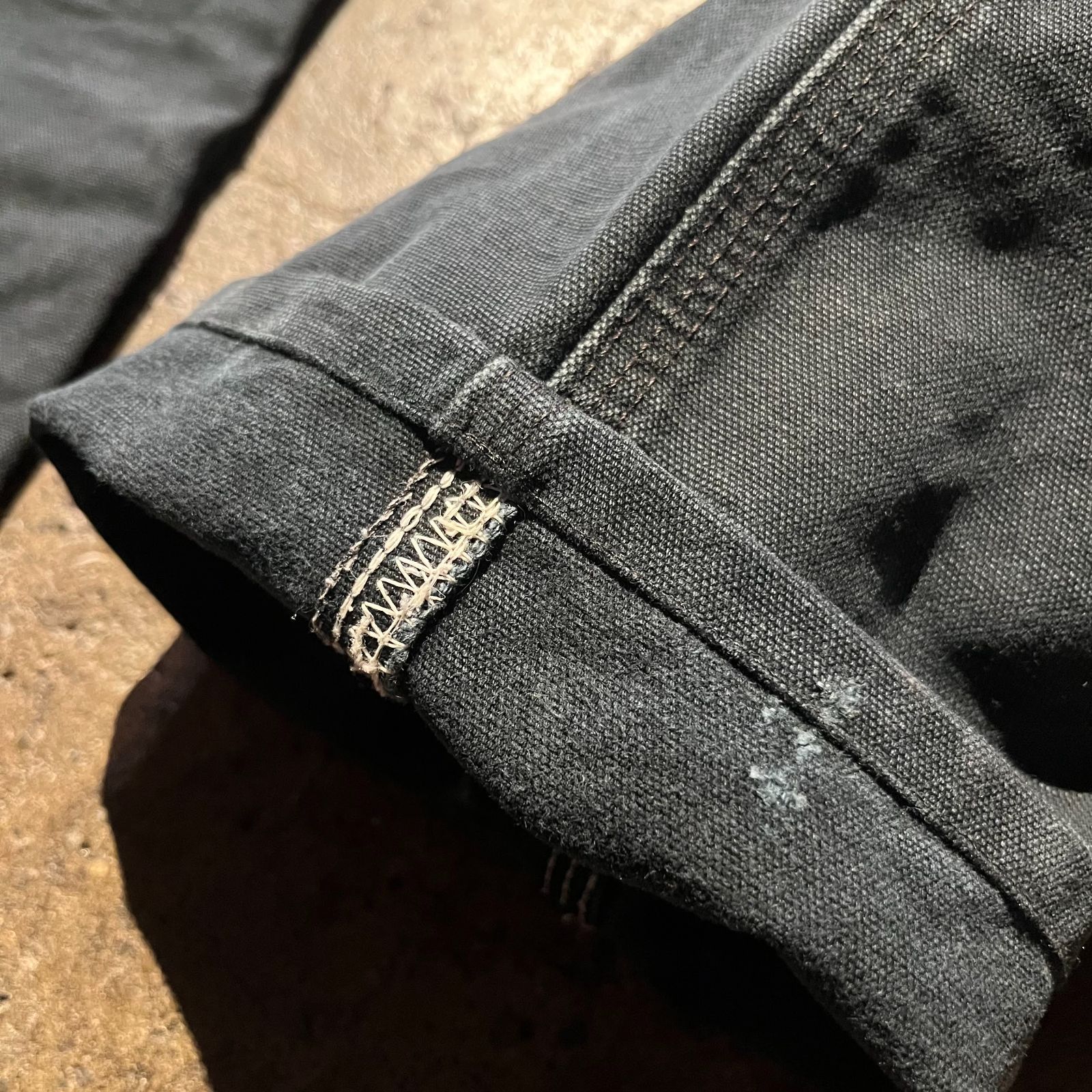 carhartt USA製 ダブルニーペインターパンツ ブラック W31 カーハート
