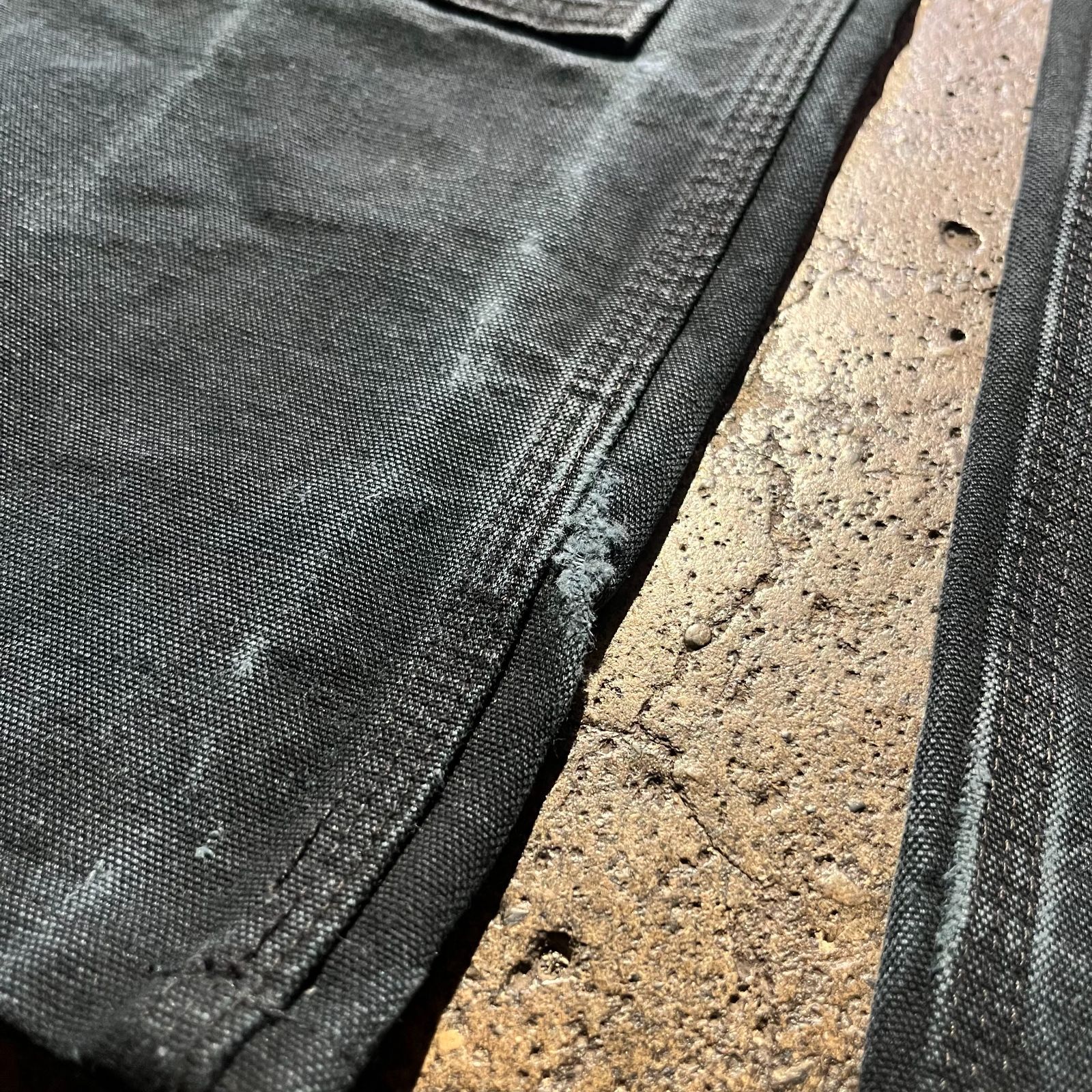 carhartt USA製 ダブルニーペインターパンツ ブラック W31 カーハート 
