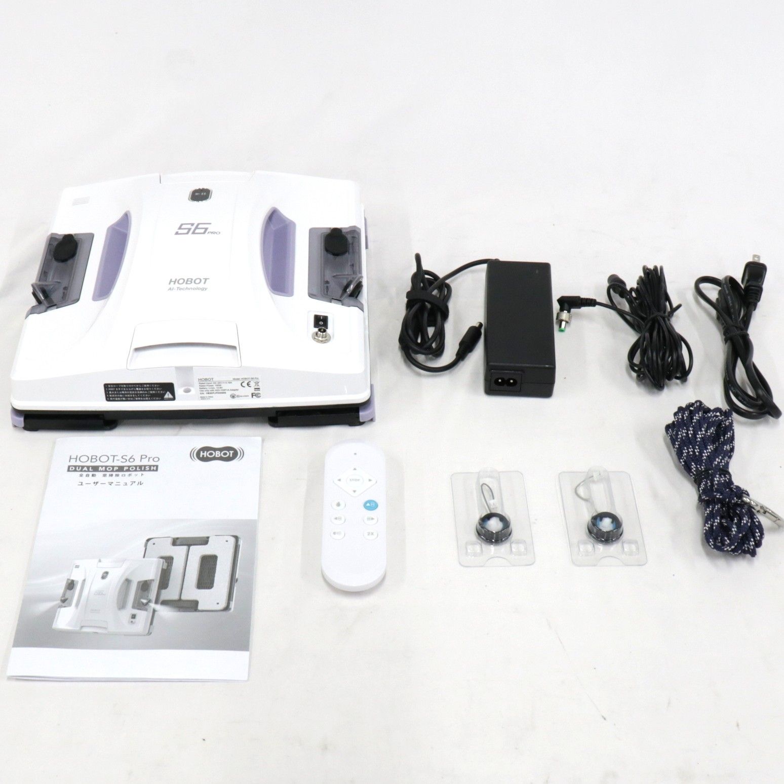 Hobot S6 新品未使用 中古 HOBOT(ホボット) 窓掃除ロボット HOBOT-S6 Pro hobot-s6pro 【可