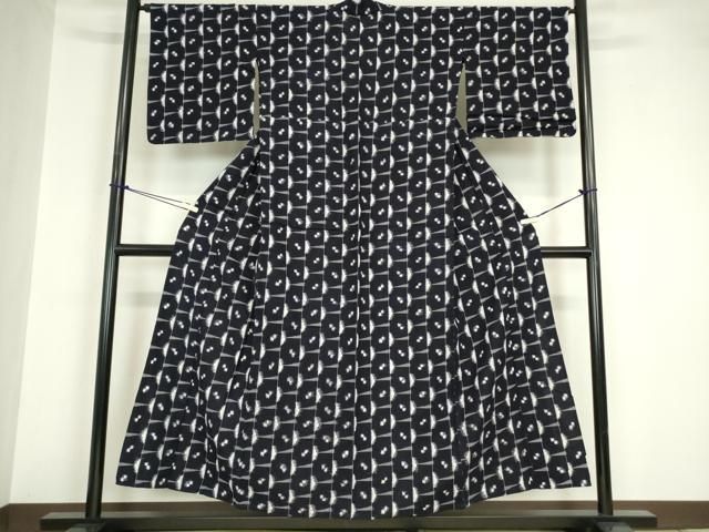 久留米絣 平和屋着物○久留米絣 単衣 綿 変わり格子 逸品 DABA4570az - メルカリ