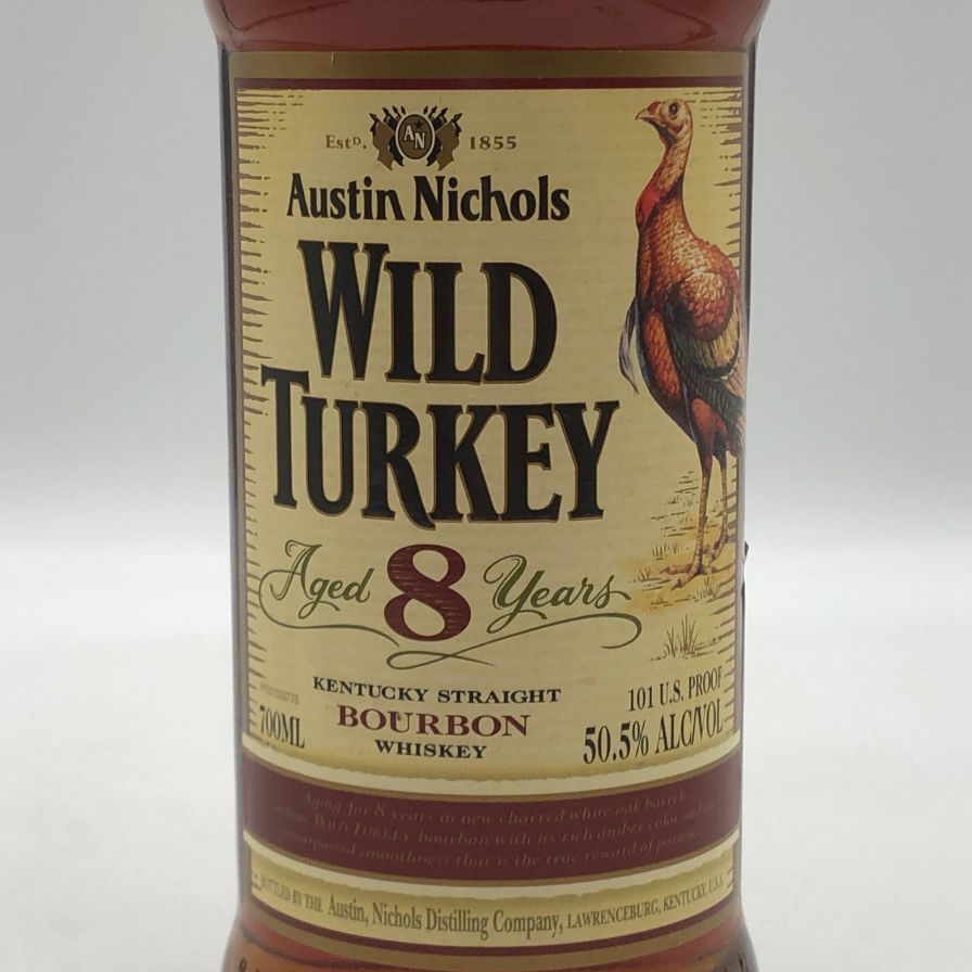 ワイルドターキー 8年 レッドキャップ 700ml 50.5% ワイルドターキー 8年 レッドキャップ 700ml 50.5%【S0】 - メルカリ