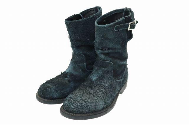 アンダーカバー UNDERCOVER 06AW GURUGURU期 レザー エンジニア ブーツ