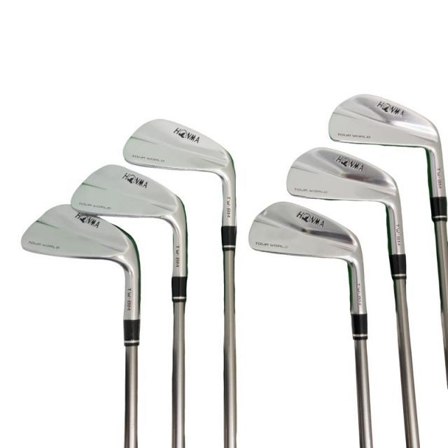 中古】 本間ゴルフ TOUR WORLD TW-BM 6S アイアンセット IR VIZARD