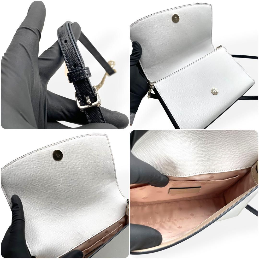 未使用級 Kate Spade 2way ショルダーバッグ レザー 斜め掛け - メルカリ