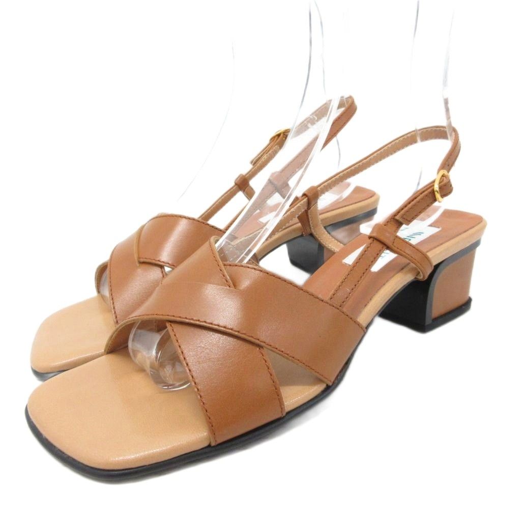 ダイアナ DIANA ストラップサンダル ミュール チャンキーヒール