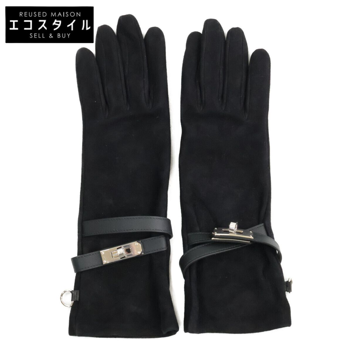 HERMES エルメス 新品未使用 ストラップ付き スエードラムスキンレザー