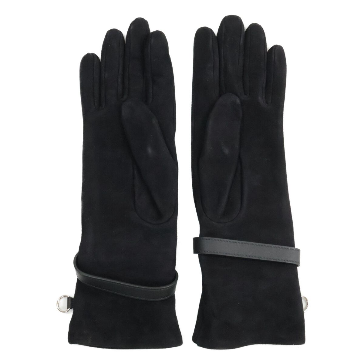 HERMES エルメス 新品未使用 ストラップ付き スエードラムスキンレザー