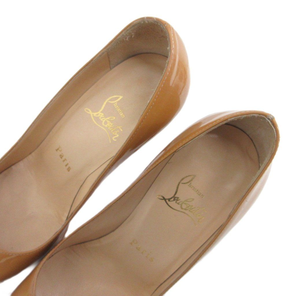 クリスチャンルブタン Christian louboutin パンプス パテントレザー